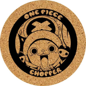Dessous de verre One Piece Wanted Chopper en liège