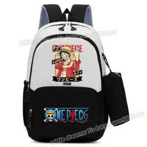 Sac à Dos One Piece Monkey D. Luffy Rouge Intense