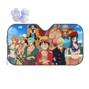 Pare-soleil voiture One Piece Usopp Sogeking Taille S, M