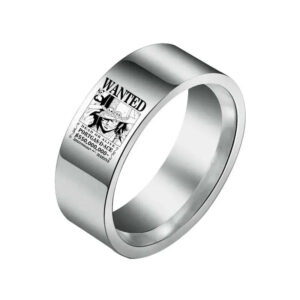 Bague One Piece Wanted Portgas D. Ace