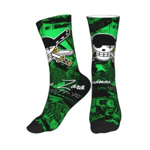 Chaussettes One Piece Zoro Wano Vert