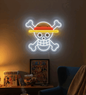 Lampe Néon One Piece Jolly Roger