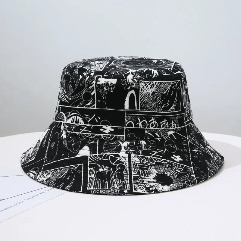 Chapeau Bob One Piece contraste sombre – Image 2