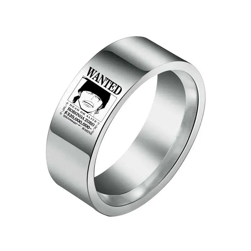 Bague One Piece Wanted Roronoa Zoro