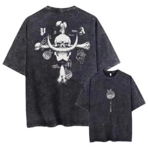T-shirt Vintage One Piece Barbe Blanche Oversize