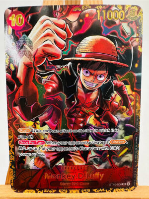 Carte One Piece TCG Luffy Gear 4 Holo