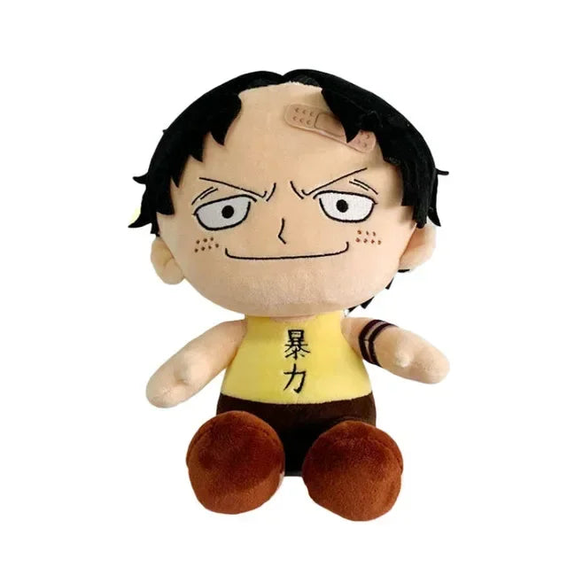 Peluche One Piece Ace en tissu