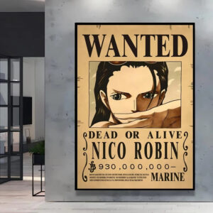 Poster Nico Robin Wanted 21x30cm