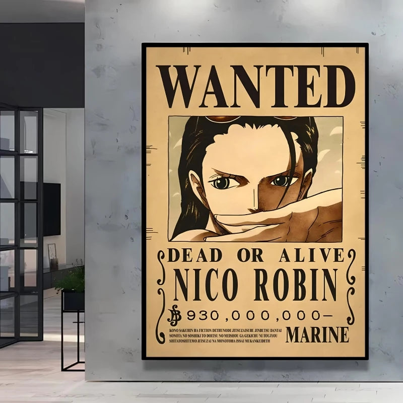 Poster Nico Robin Wanted 21x30cm