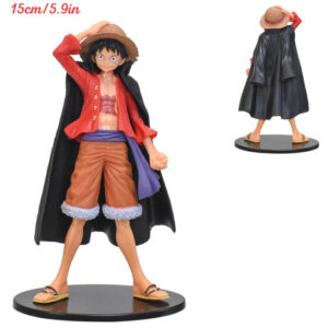 Figurine One Piece Monkey D. Luffy Manteau de Capitaine Nouveau Monde