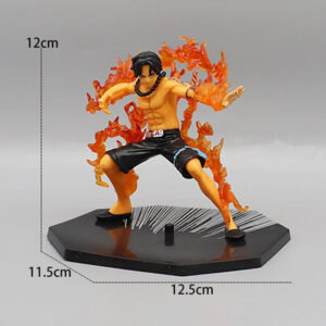 Figurine One Piece Portgas D. Ace aux effets de combat enflammés