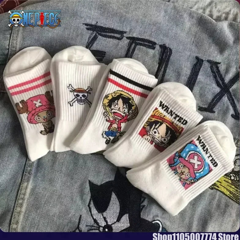 Pack de 5 paires de chaussettes One Piece Mugiwara – Image 2