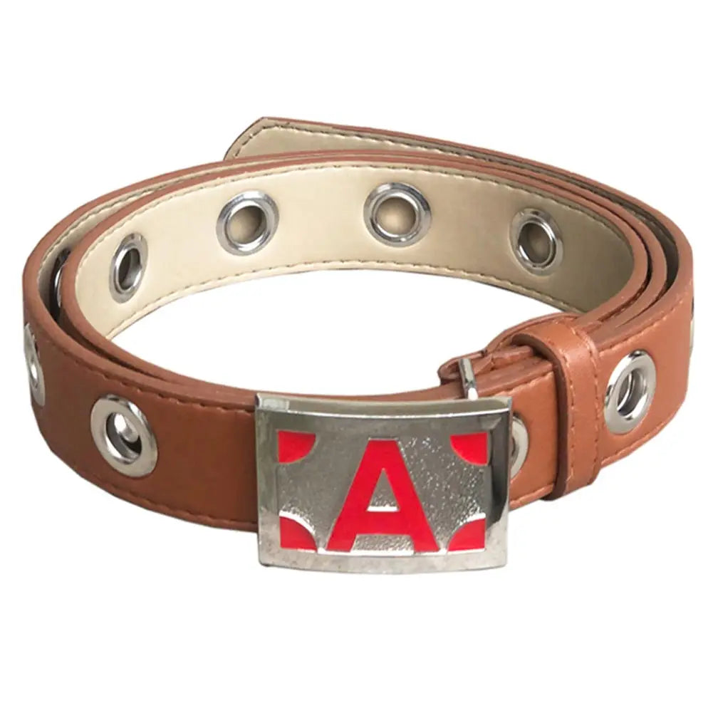 Ceinture Ace One Piece cosplay cuir marron – Image 2