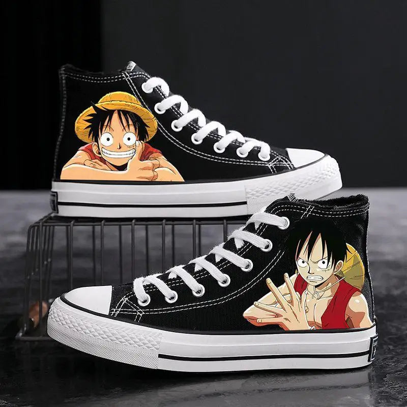 Baskets One Piece Luffy Action Noir - du 35 au 44