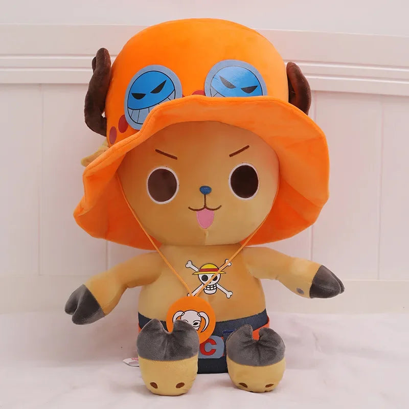Peluche Chopper chapeau orange New World
