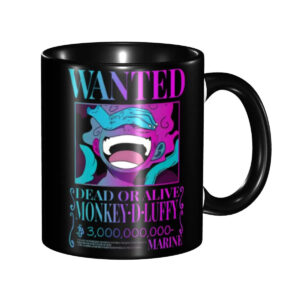 Mug One Piece Wanted Luffy Gear 5