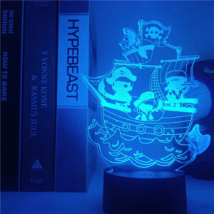 Lampe veilleuse LED One Piece Chopper Chibi Bleu