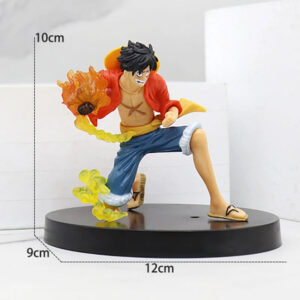 Figurine Luffy Red Hawk Effets de Flammes