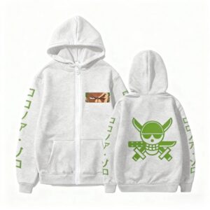 Sweat à Capuche One Piece Équipage Zoro S à 4XL