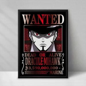 Poster One Piece Mihawk 50X70