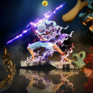 Figurine One Piece Luffy Gear 4 Aura Violette