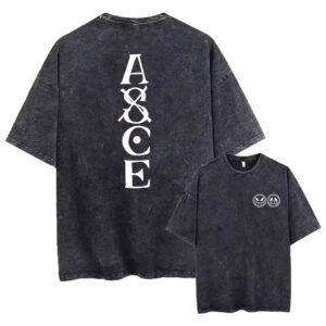 T-shirt Vintage One Piece Ace Gris Anthracite