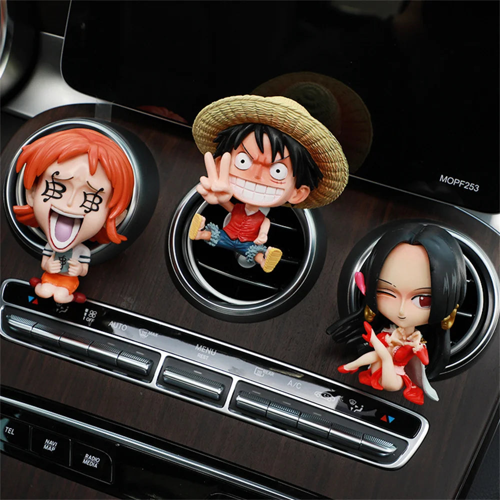 Figurine Luffy pour grille d’aération de voiture – Image 2
