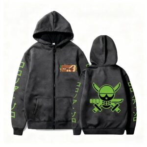Sweat à Capuche One Piece Zoro Roronoa 3XL 4XL