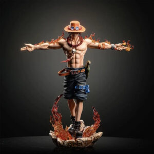 Statue One Piece Portgas D. Ace en combat
