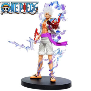 Figurine Luffy Gear 5 Éclairs et Transformation