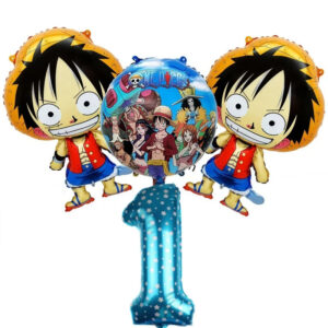 Kit de Ballons One Piece anniversaire 1 an