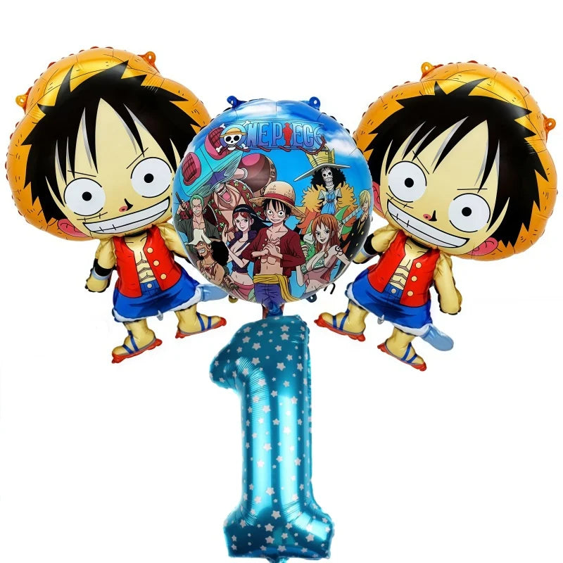 Kit de Ballons One Piece anniversaire 1 an