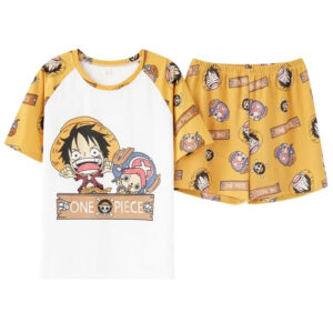 Pyjama Enfant One Piece Jaune 50kg à 85kg