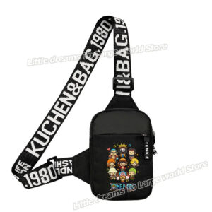 Sac bandoulière One Piece Chibi noir