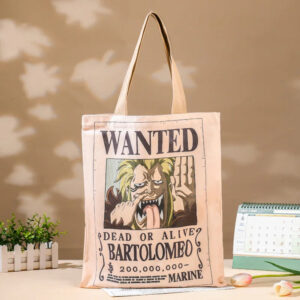 Tote Bag One Piece Bartolomeo Avis de Recherche
