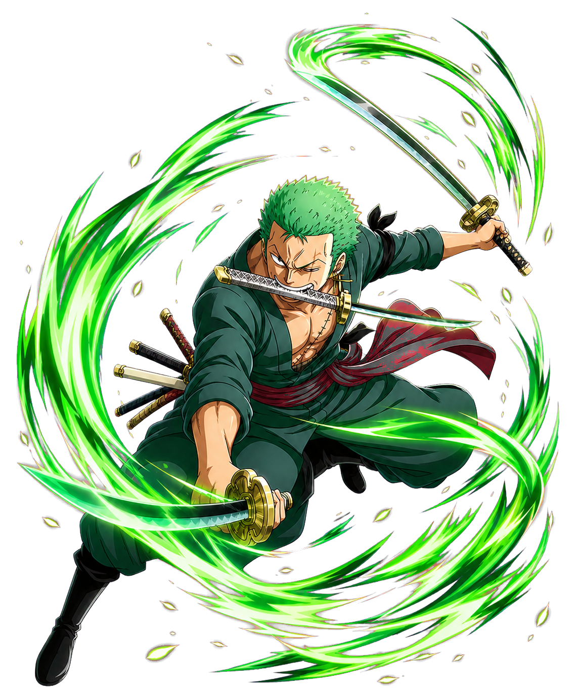 Zoro en attaque