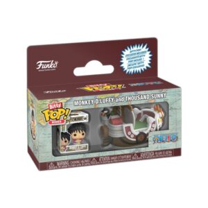 One Piece - Mini Figurine Luffy sur le Thousand Sunny
