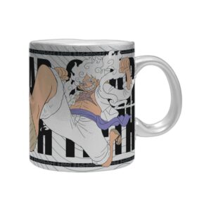 One Piece - Mug 320 ml Luffy Gear 5 Effet Argenté