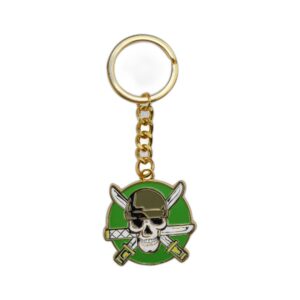 Porte-clé One Piece Netflix Crâne Zoro