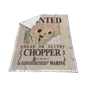 Plaid sherpa Chopper Wanted 130 x 170 cm